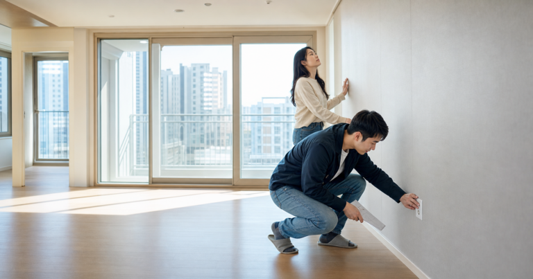 신혼집 입주 전 하자 점검 체크리스트: 벽·바닥·수도·콘센트 확인