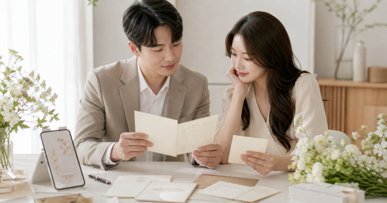청첩장 모임 준비 가이드: 날짜·인원·식당·비용 부담까지 자연스럽게 정리하는 법