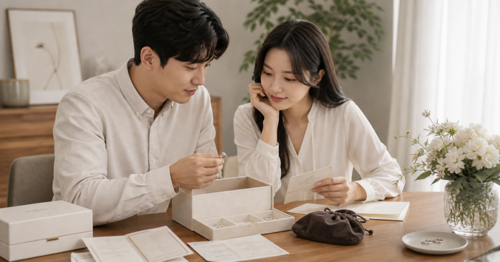 결혼반지 A/S·사이즈 점검 체크리스트: 보증서·수선·착용 기록 정리