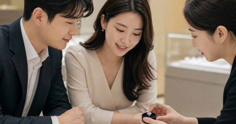 결혼예물 다이아몬드 감정서 보는 법: 4C·감정기관·각인 번호 체크리스트