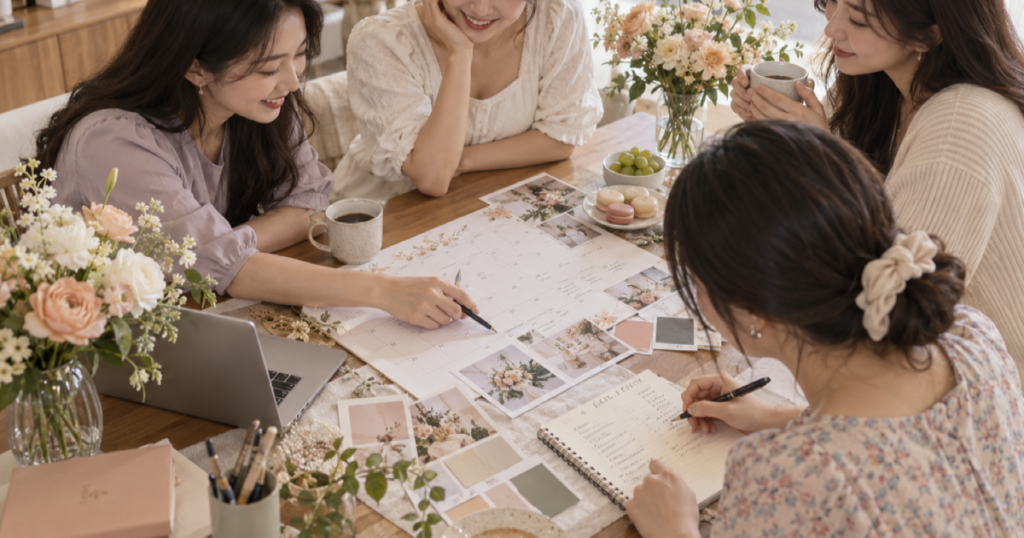 브라이덜 샤워 준비 가이드: 일정·예산 분담·초대 전 확인할 것