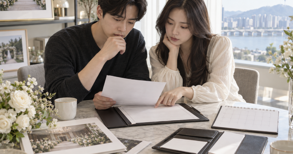 웨딩홀 계약 취소 위약금과 계약금 환불: 예식일별 기준·요청 전 체크리스트